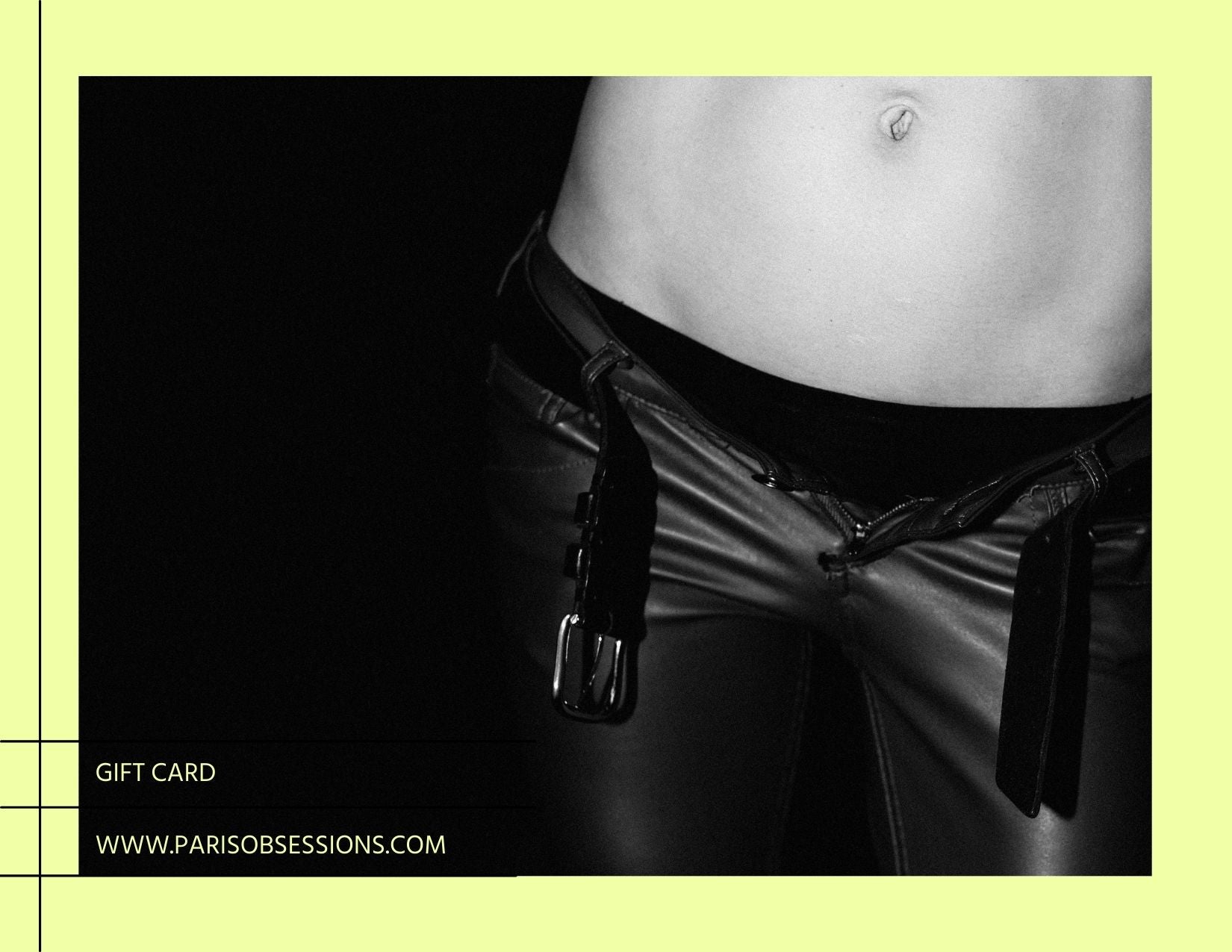 Gift Card Paris Obsessions