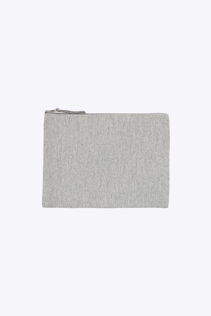 BATIGNOLLES - Organic cotton pouch Grey