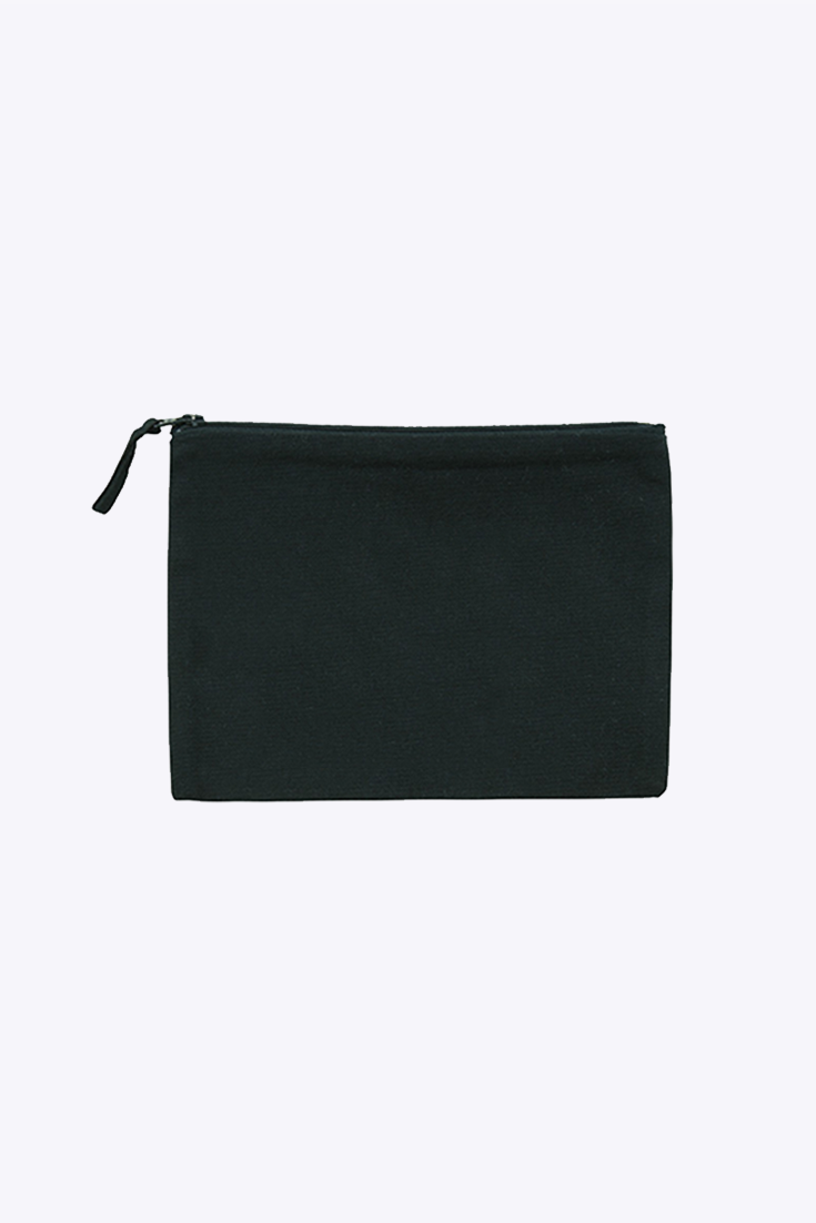 BATIGNOLLES - Organic cotton pouch Black